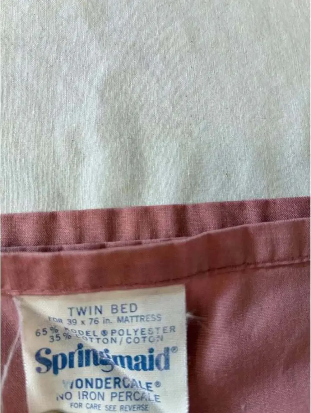 Dusty Rose Bed Sheet and Pillowcase Set